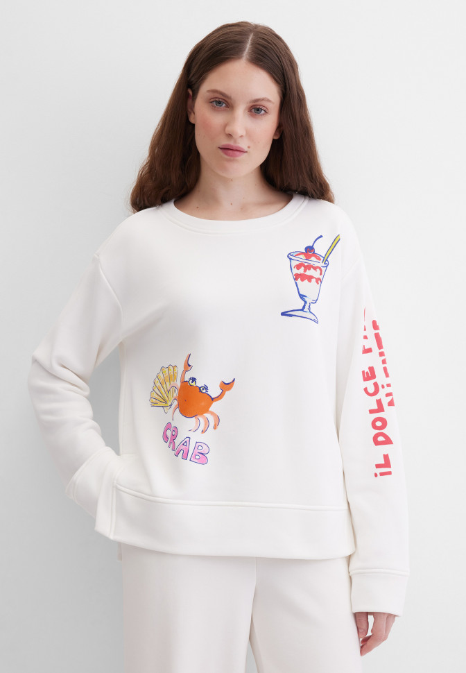 Свитшот свободный