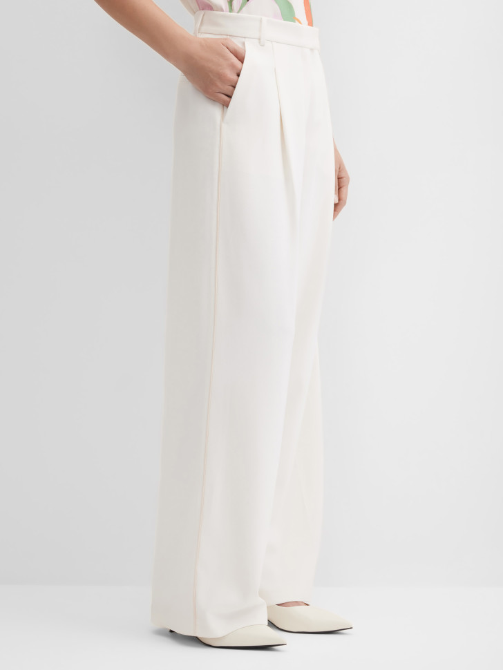 Брюки широкие