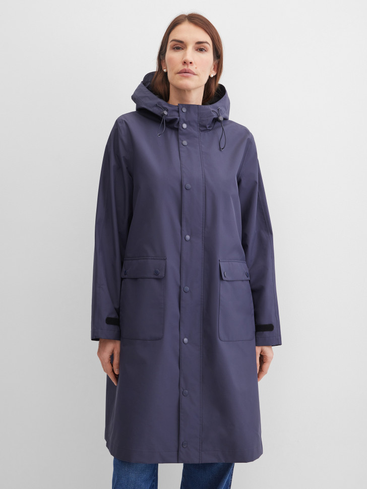 Парка на молнии и кнопках