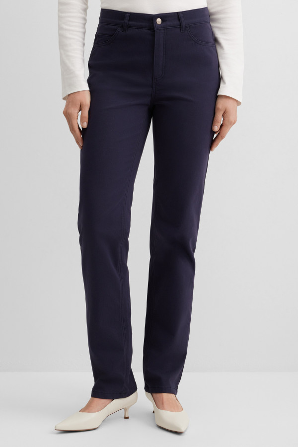 Брюки прямые хлопковые Straight Fit