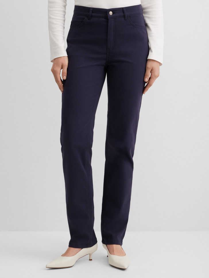 Брюки прямые хлопковые Straight Fit