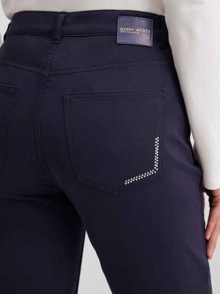 Брюки прямые хлопковые Straight Fit