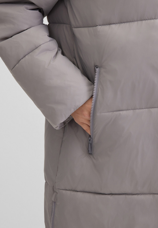 Пальто стеганое