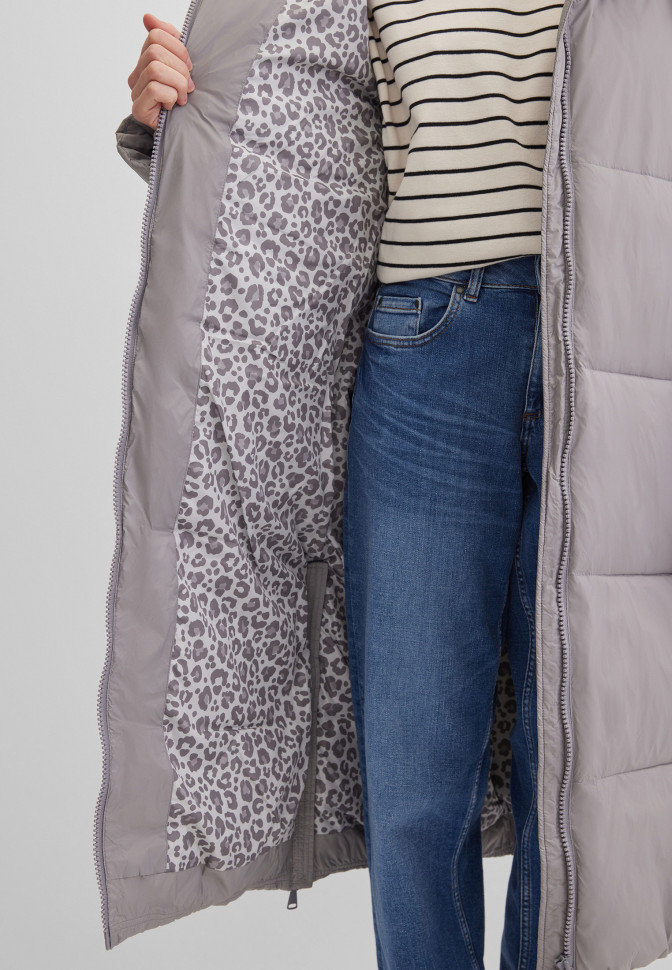 Пальто стеганое