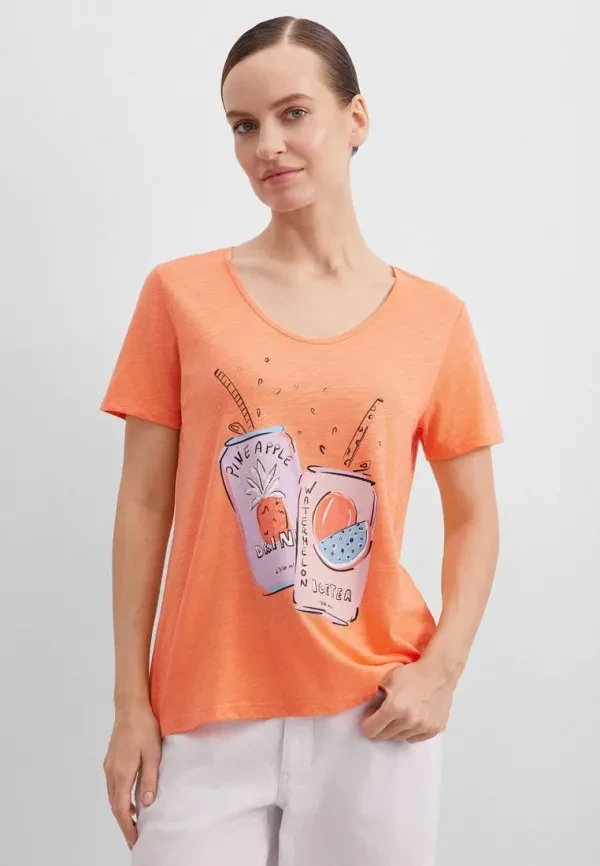 Футболка с принтом