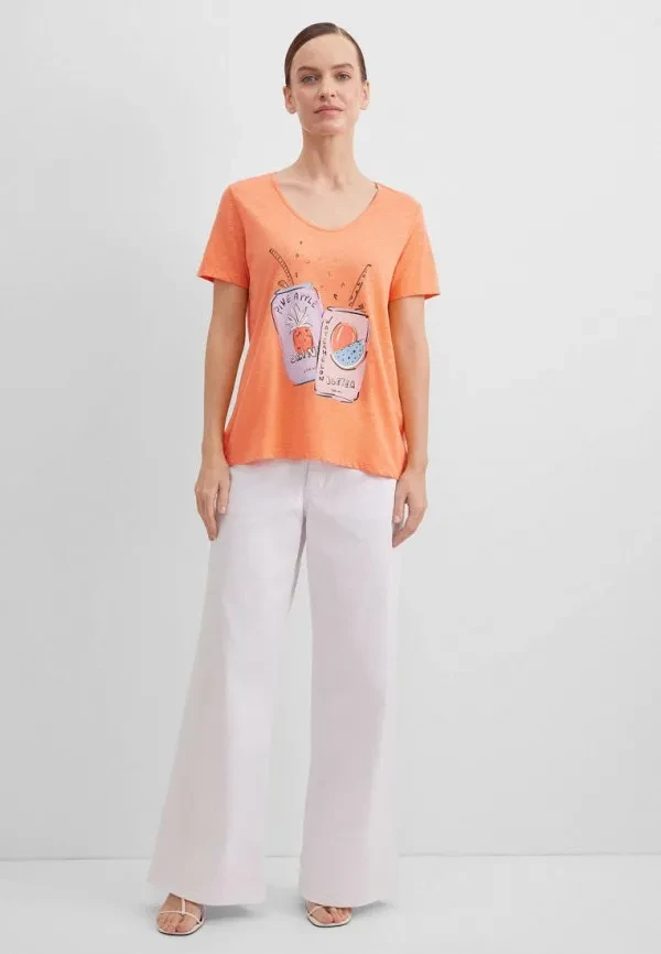 Футболка с принтом