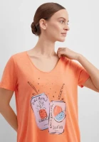 Футболка с принтом