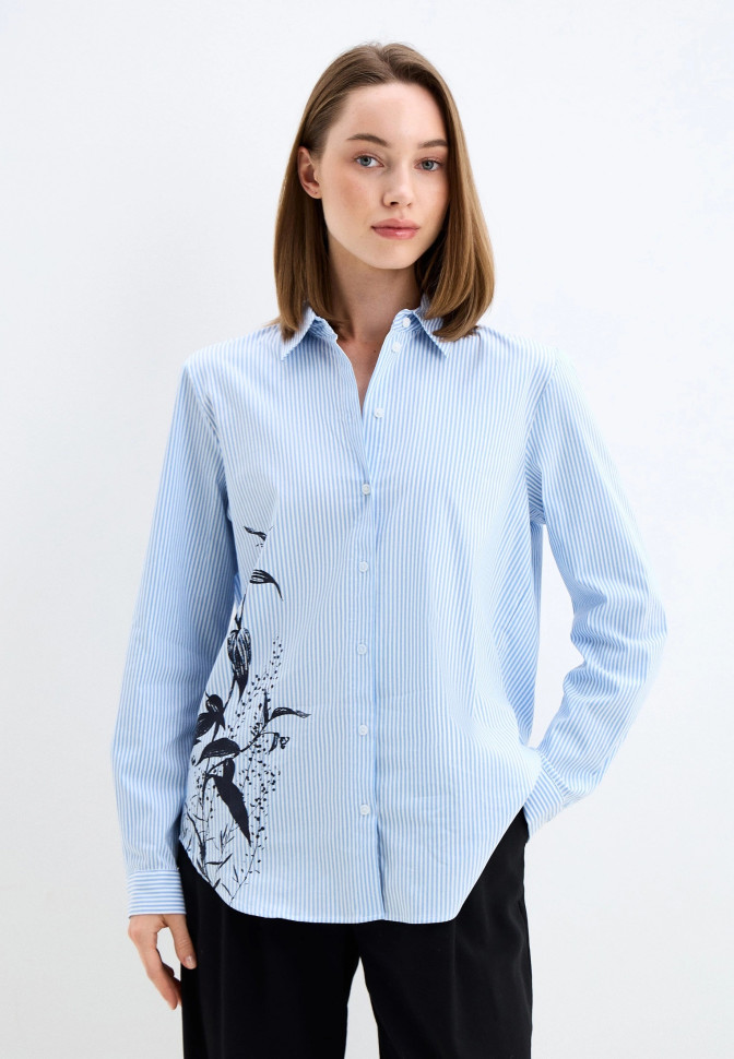 Рубашка в полоску