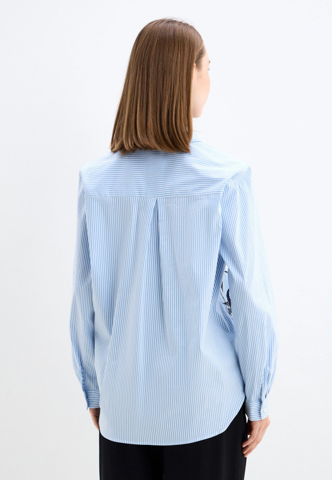 Рубашка в полоску