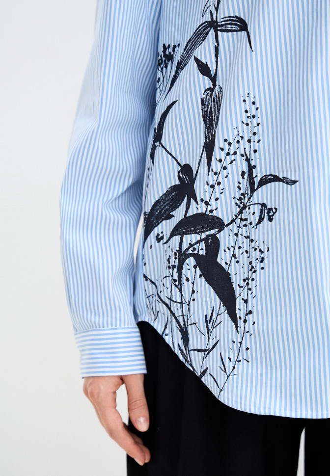 Рубашка в полоску