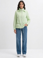 Джинсы прямые с эффектом потертости