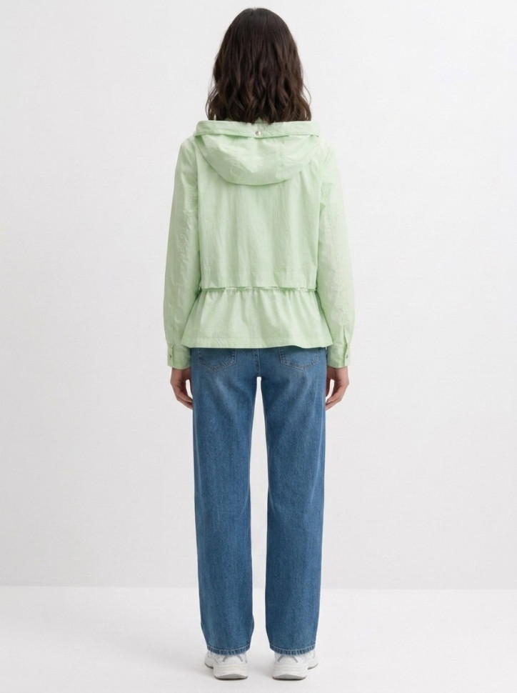 Джинсы прямые с эффектом потертости