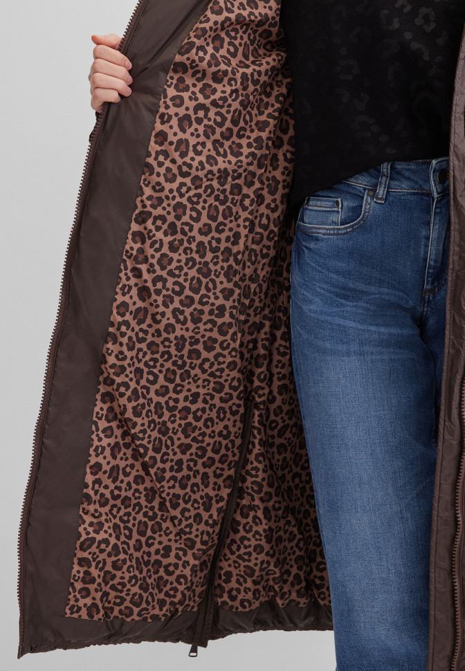 Пальто стеганое