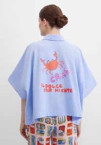 Блузка свободная