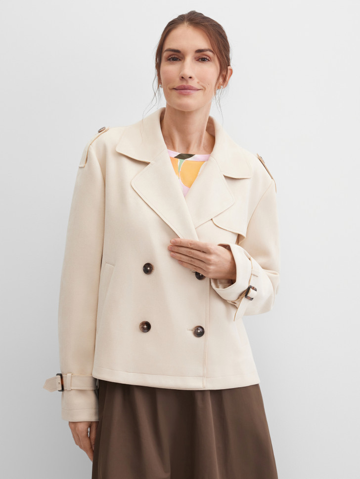 Тренч укороченный