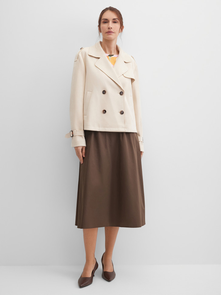 Тренч укороченный