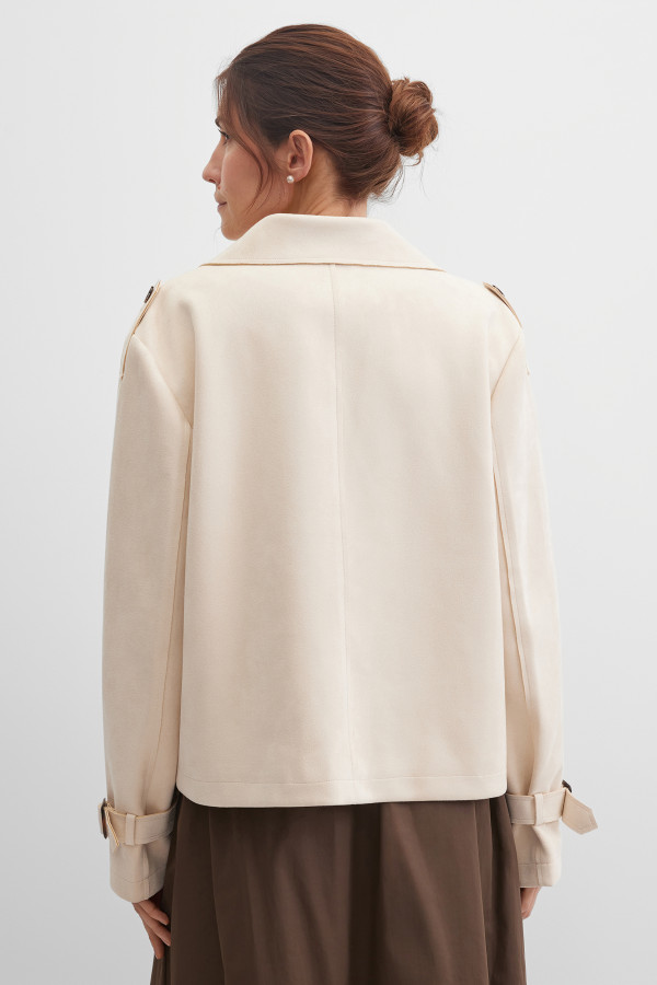 Тренч укороченный