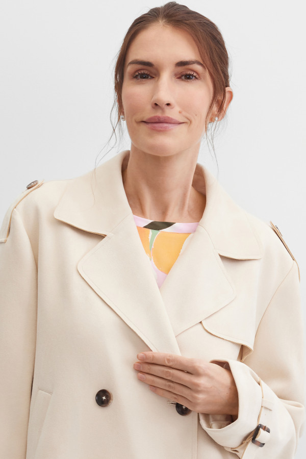 Тренч укороченный