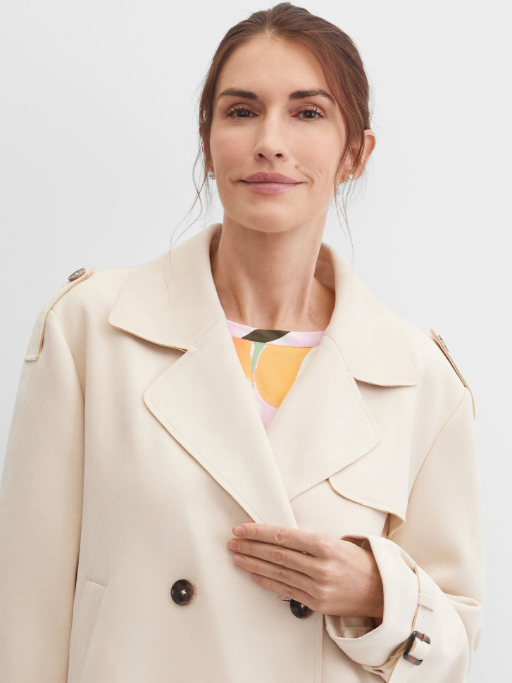 Тренч укороченный