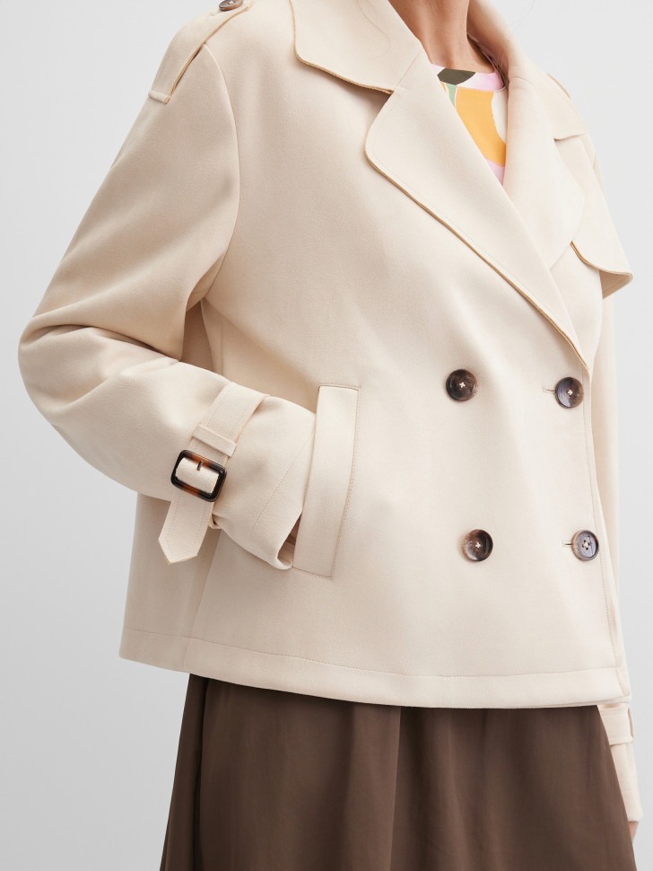 Тренч укороченный