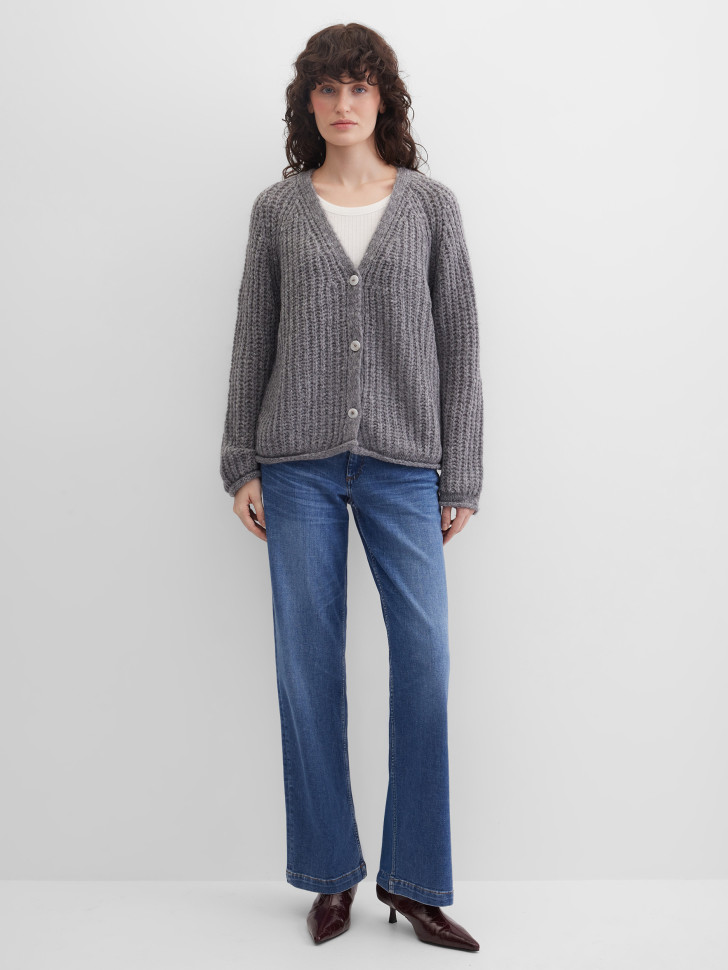 Кардиган вязаный