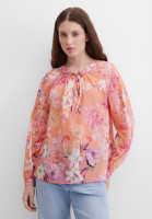 Блузка с цветочным принтом