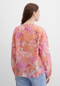 Блузка с цветочным принтом
