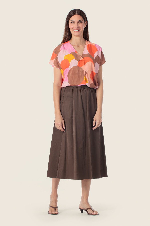 Блузка из мягкой вискозы