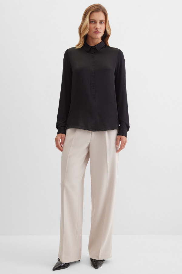 Блузка с длинным рукавом