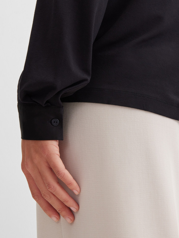 Блузка с длинным рукавом