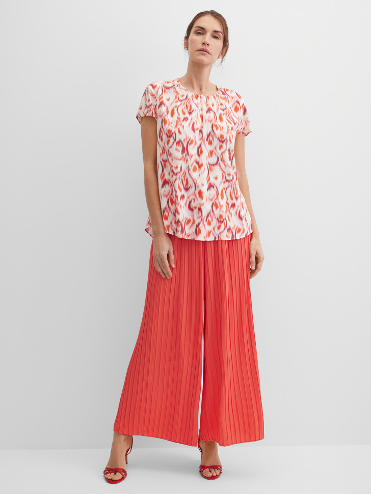 Блузка с коротким рукавом