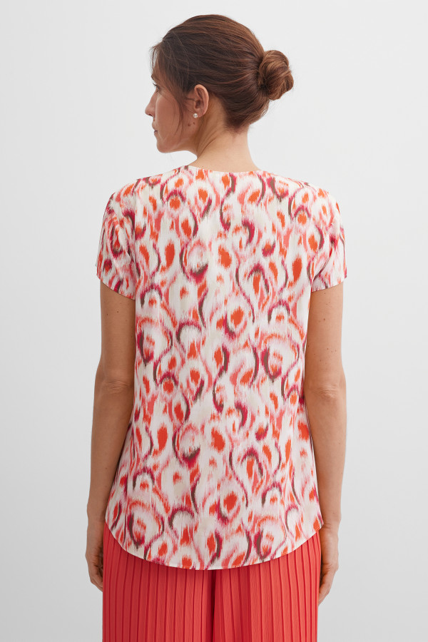 Блузка с коротким рукавом