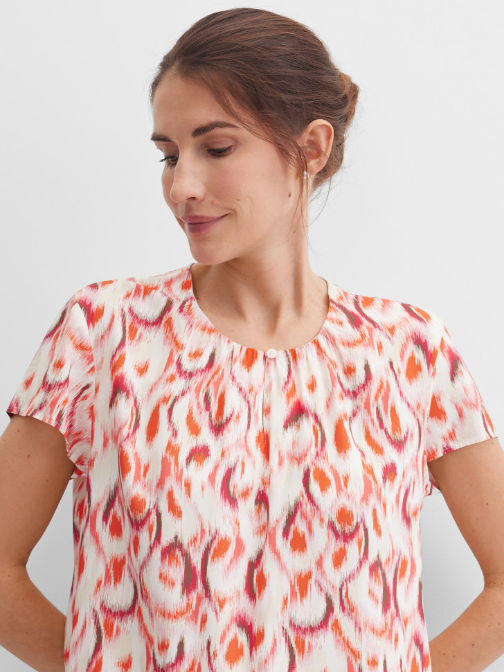 Блузка с коротким рукавом