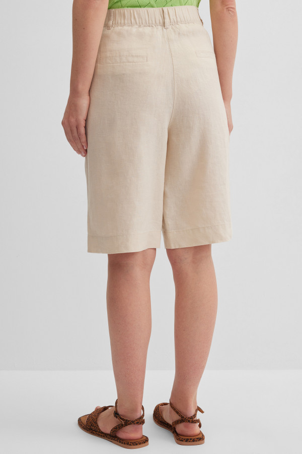 Шорты бермуды изо льна