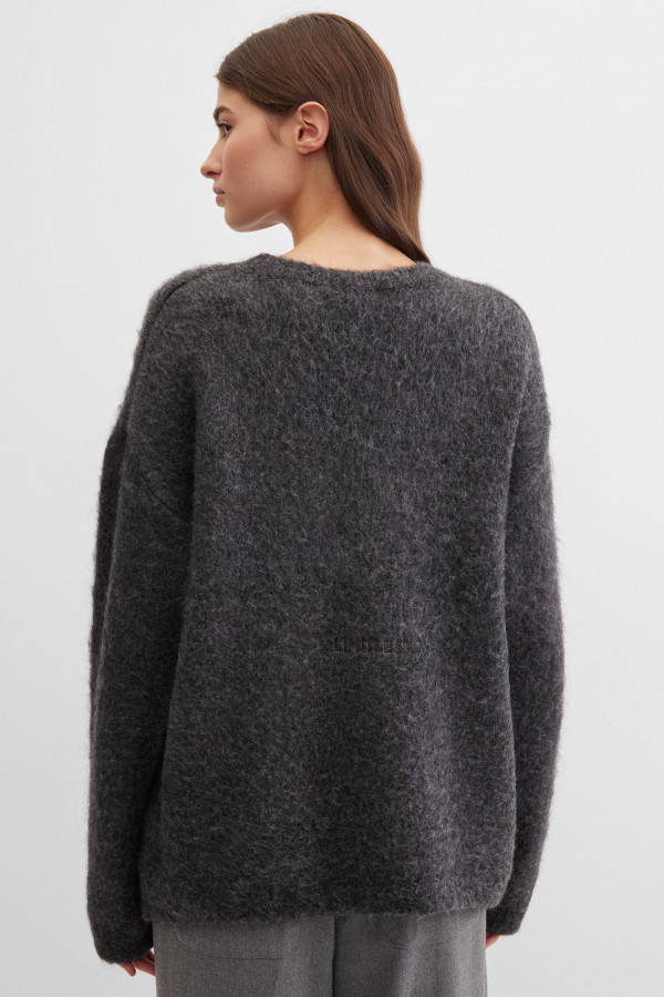 Джемпер из смесовой пряжи