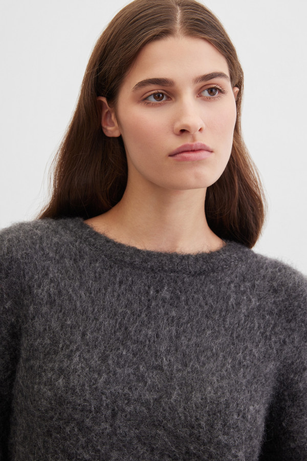 Джемпер из смесовой пряжи