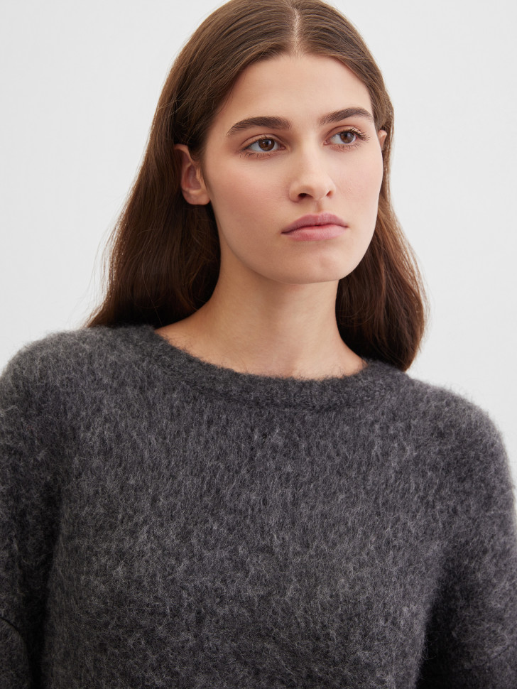 Джемпер из смесовой пряжи