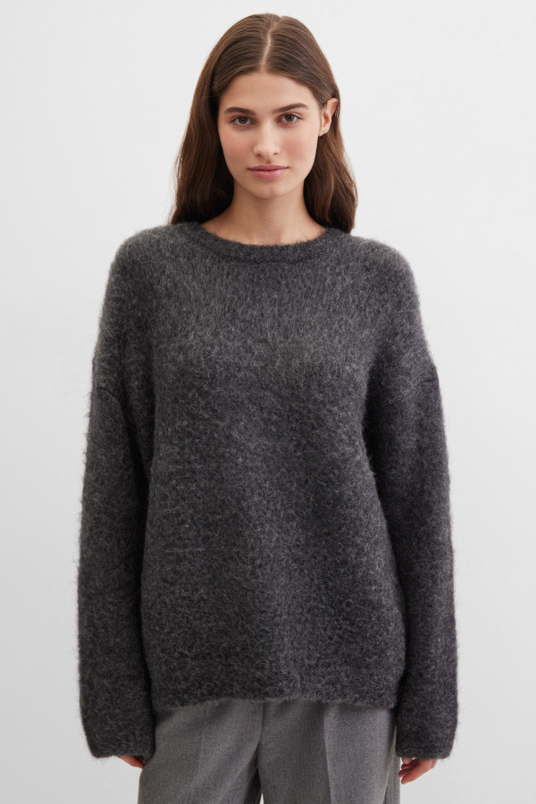 Джемпер из смесовой пряжи