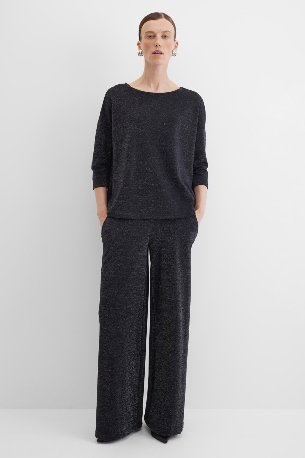 Брюки широкие палаццо