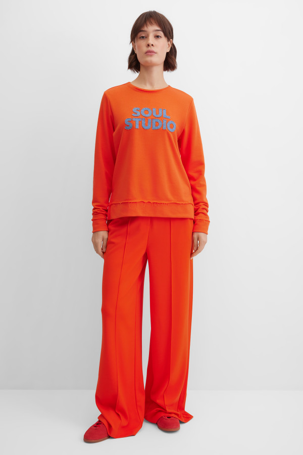 Свитшот свободный