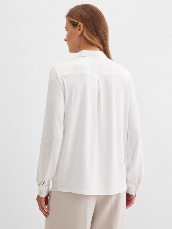 Блузка с длинным рукавом