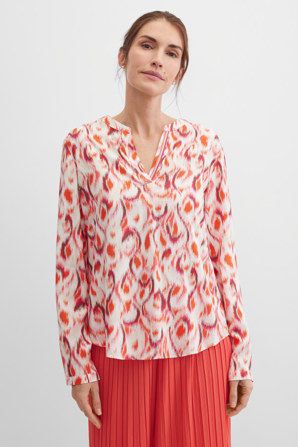 Блузка с длинным рукавом