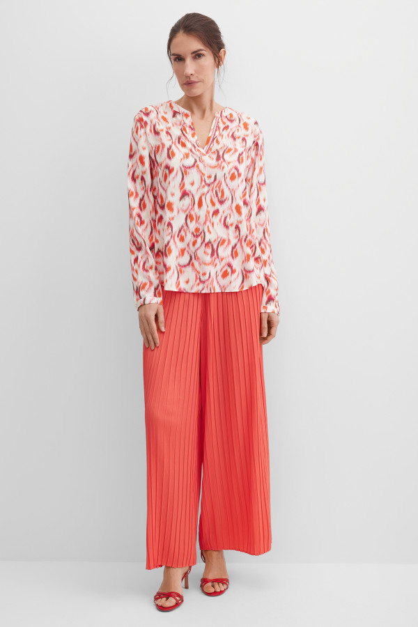 Блузка с длинным рукавом