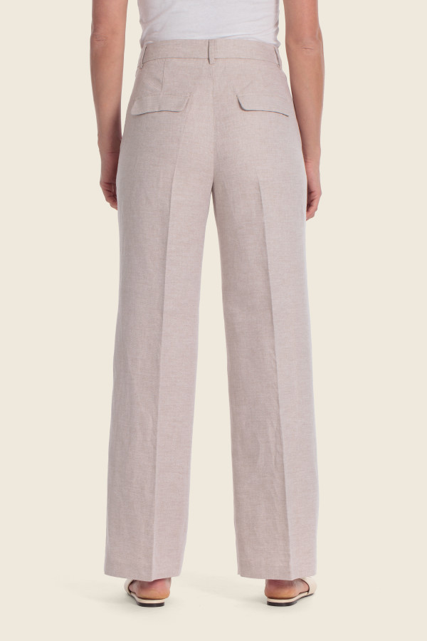 Брюки изо льна