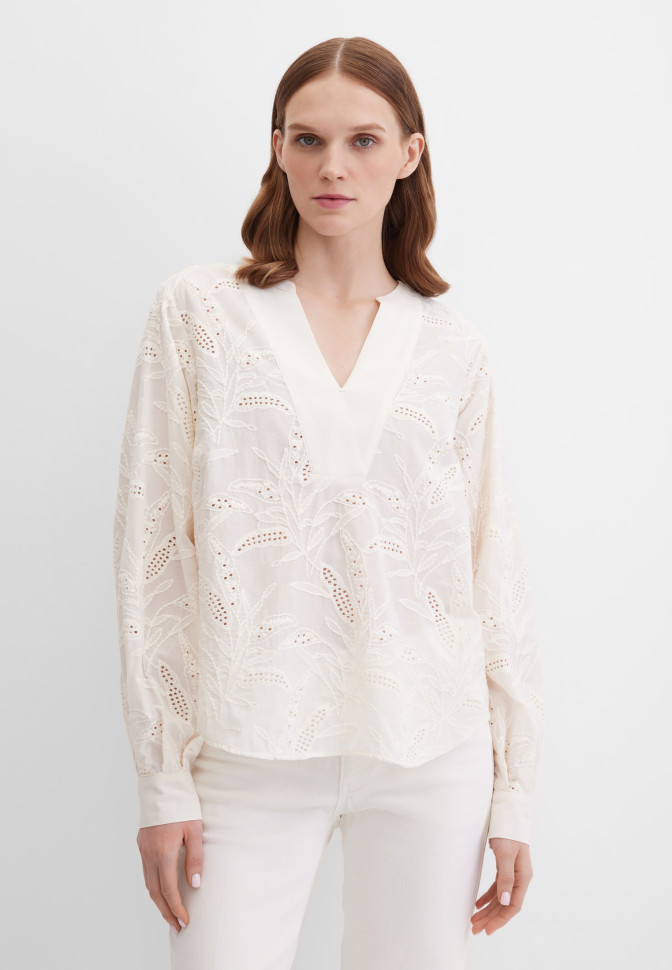 Блузка с длинным рукавом