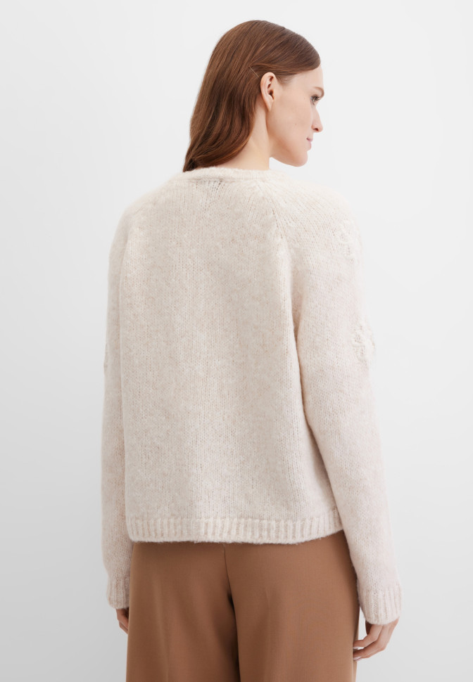 Кардиган вязаный