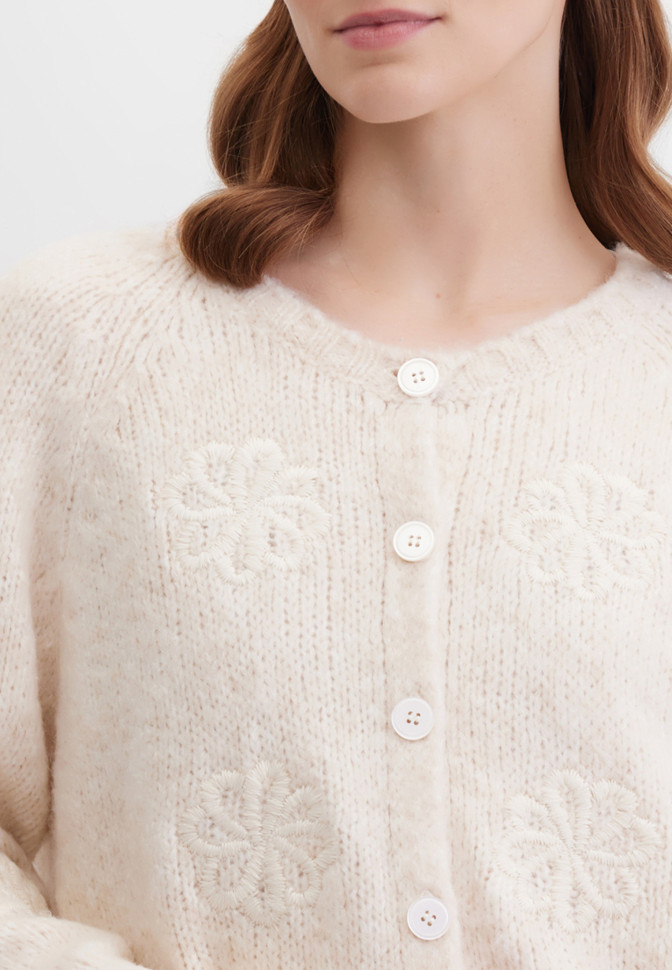 Кардиган вязаный