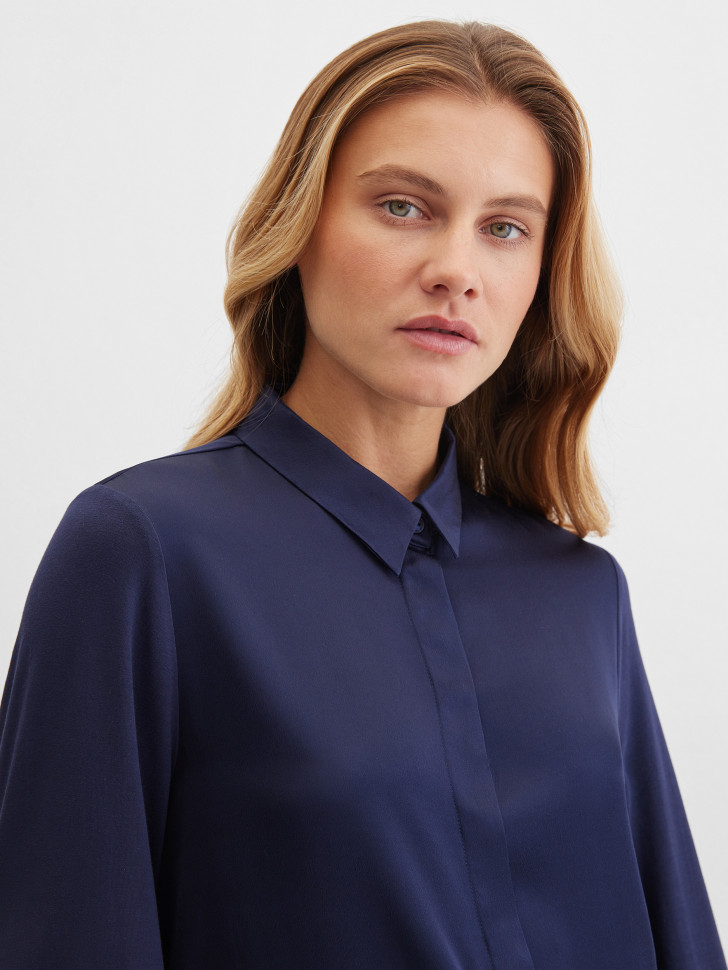 Блузка с длинным рукавом