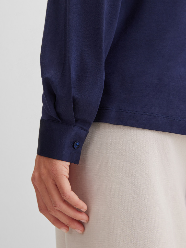 Блузка с длинным рукавом