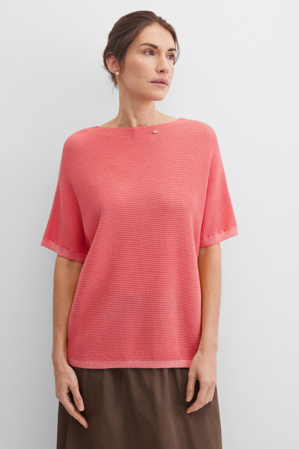 Джемпер с коротким рукавом